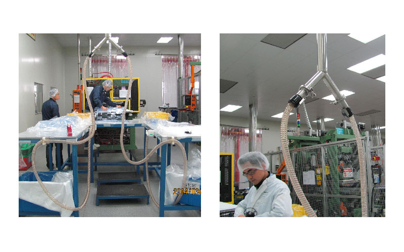 製藥車間在線吸塵器